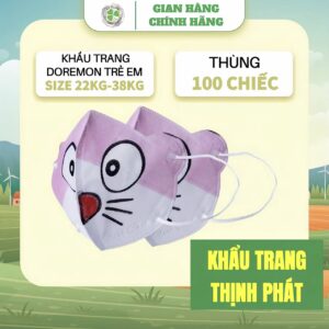 [COMBO 100C] KHẨU TRANG DOREAMON THỊNH PHÁT TỪ 22-38kg
